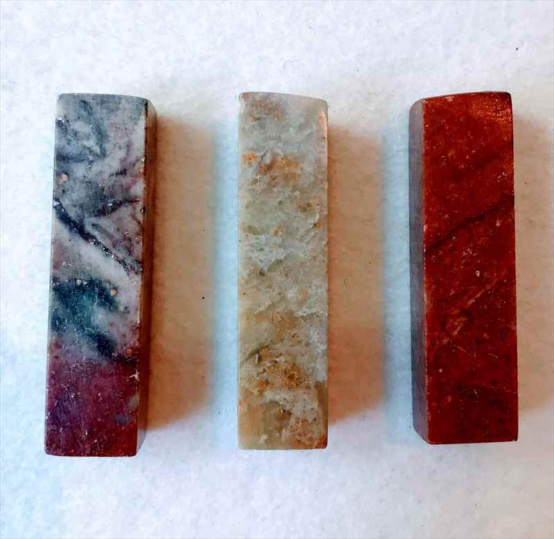 石印材】寿山石(平頭) 1.7×1.7cm | 篆刻用品,印材 | 三多軒