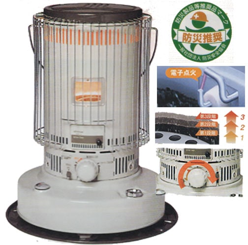 TOYOTOMI トヨトミ,対流形石油ストーブ,【電子点火】KS-67H(W)新品