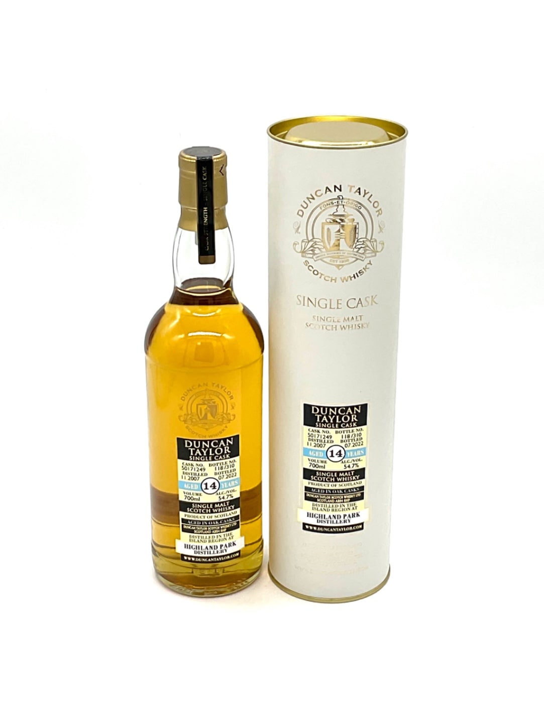 ハイランドパーク2007 54.7%ダンカンテイラー | ウイスキー,ボトラーズ