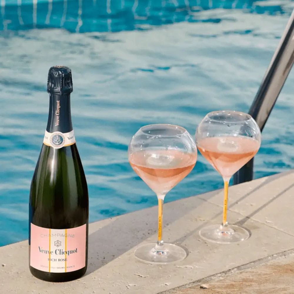 ヴーヴ・クリコ シャンパングラス 6脚セット Veuve Clicquot