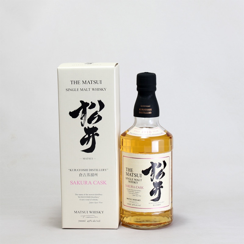 マツイシングルモルトウイスキー 松井 サクラカスク 43° 700ml