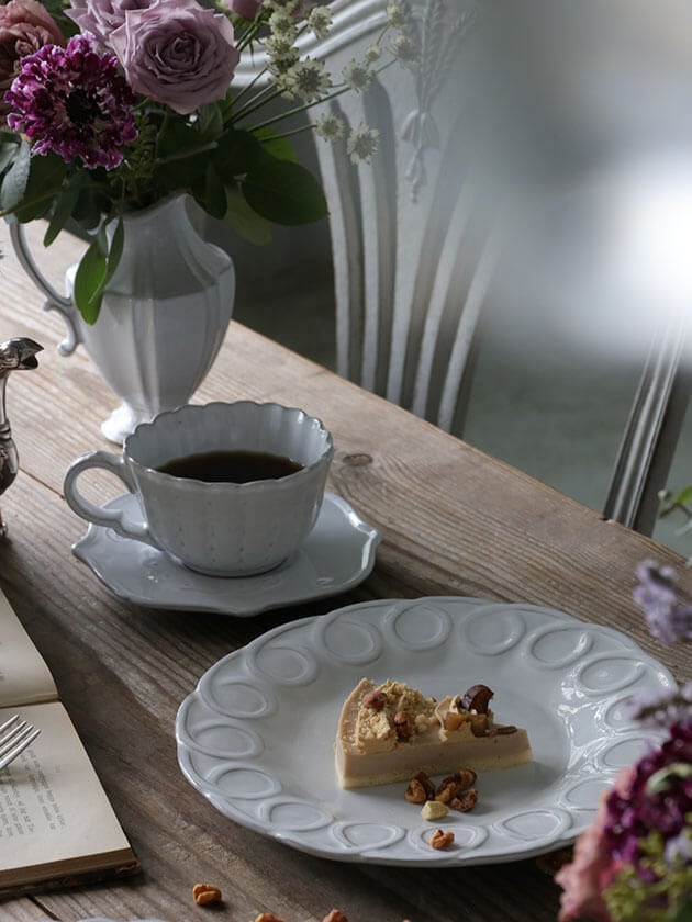 フランスアンティーク｜オルシィ窯のデザートプレート フランス