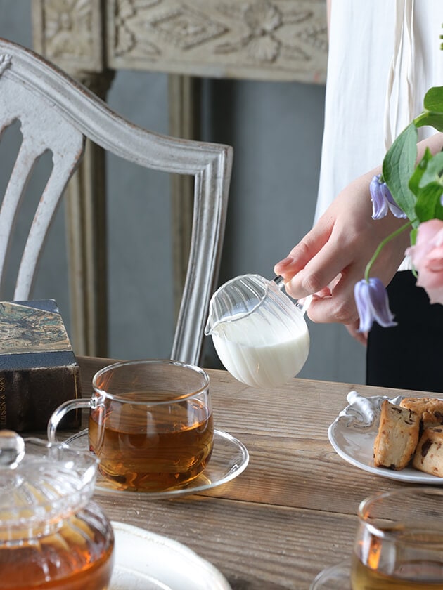 ガラスミルクポットKarin