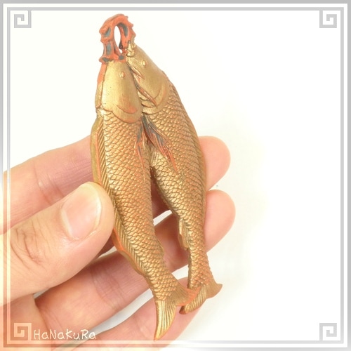 銅器 金魚筆洗 四方双魚硯台 文房四宝 装飾品 工芸品 美術品 置物 銅器