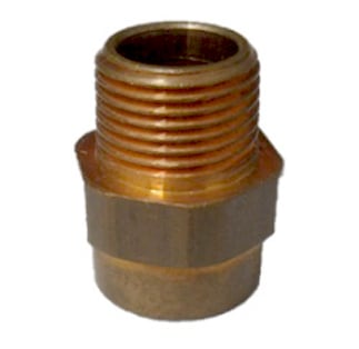 ○ロウ付 銅管 部材 継手 一式セット ナット付アダプター 銅管用ふろ