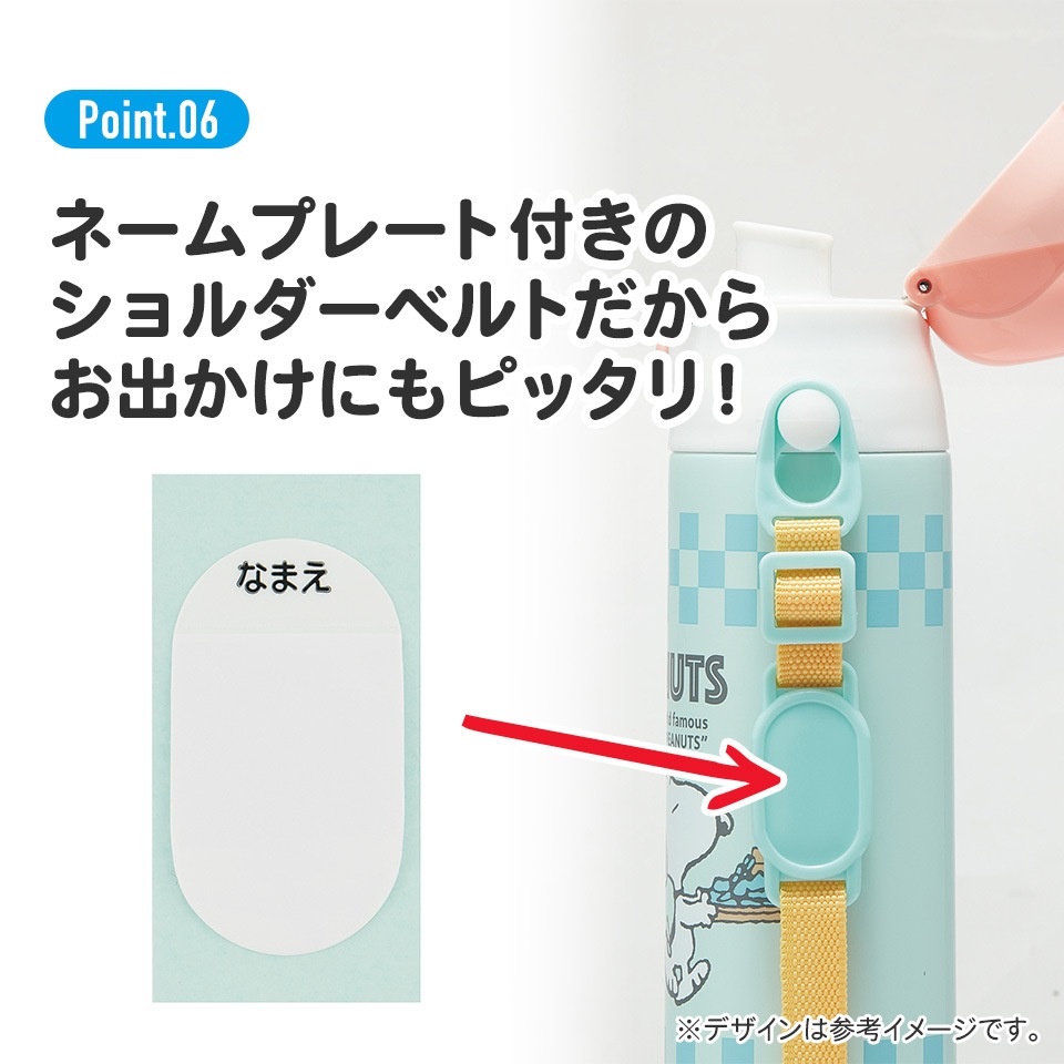 超軽量ダイレクトステンレスボトル 580ml スヌーピー 80sカフェ