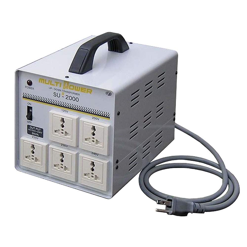 SU-2000 海外国内用 2000W 変圧器 アップダウントランス [スワロー電機