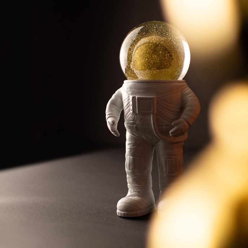 宇宙飛行士が夢を叶える DONKEY / スノーグローブ 宇宙飛行士