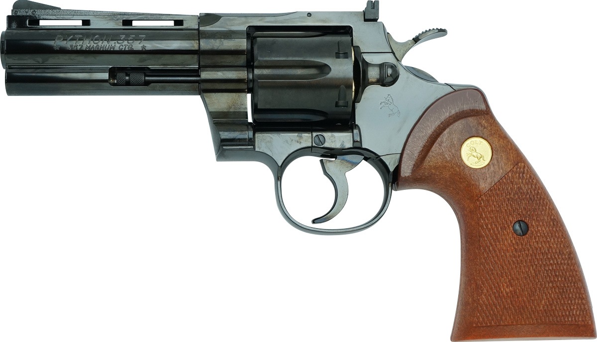 COLT PYTHON .357mag 4インチ ガスリボルバー コルトパイソン.357