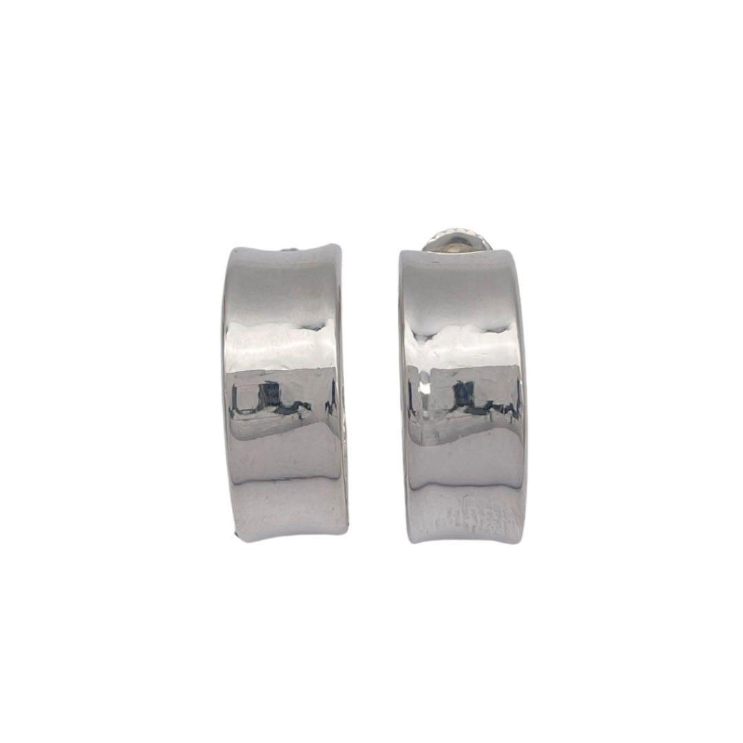 CHANEL シャネル フープピアス ロゴ SV925 シルバー ヴィンテージ