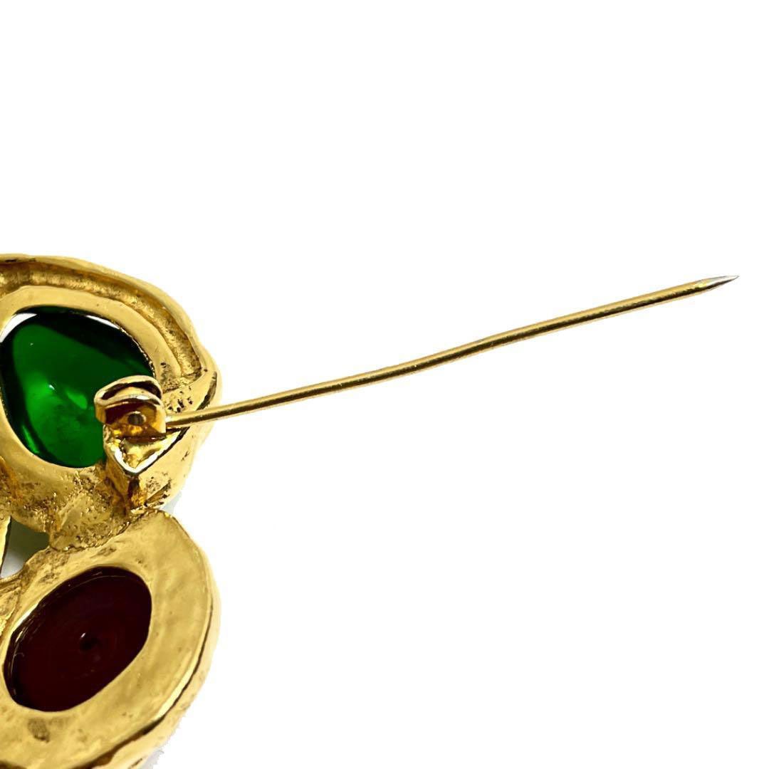 CHANEL シャネル ブローチ グリポア ガラス 26 フェイクパール