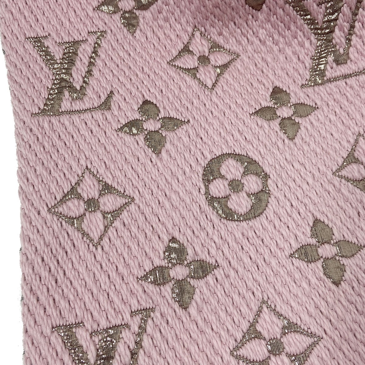 LOUIS VUITTON ルイヴィトン マフラー エシャルプ・ロゴマニアシャイン