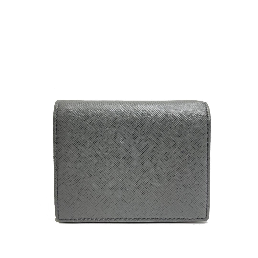 PRADA プラダ 二つ折り財布 コンパクト財布 サフィアーノ レザー