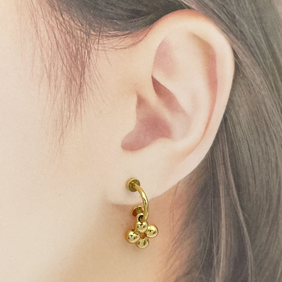 LV ピアス・ブルーミング ルイヴィトン ピアス ブルーミング 最終お