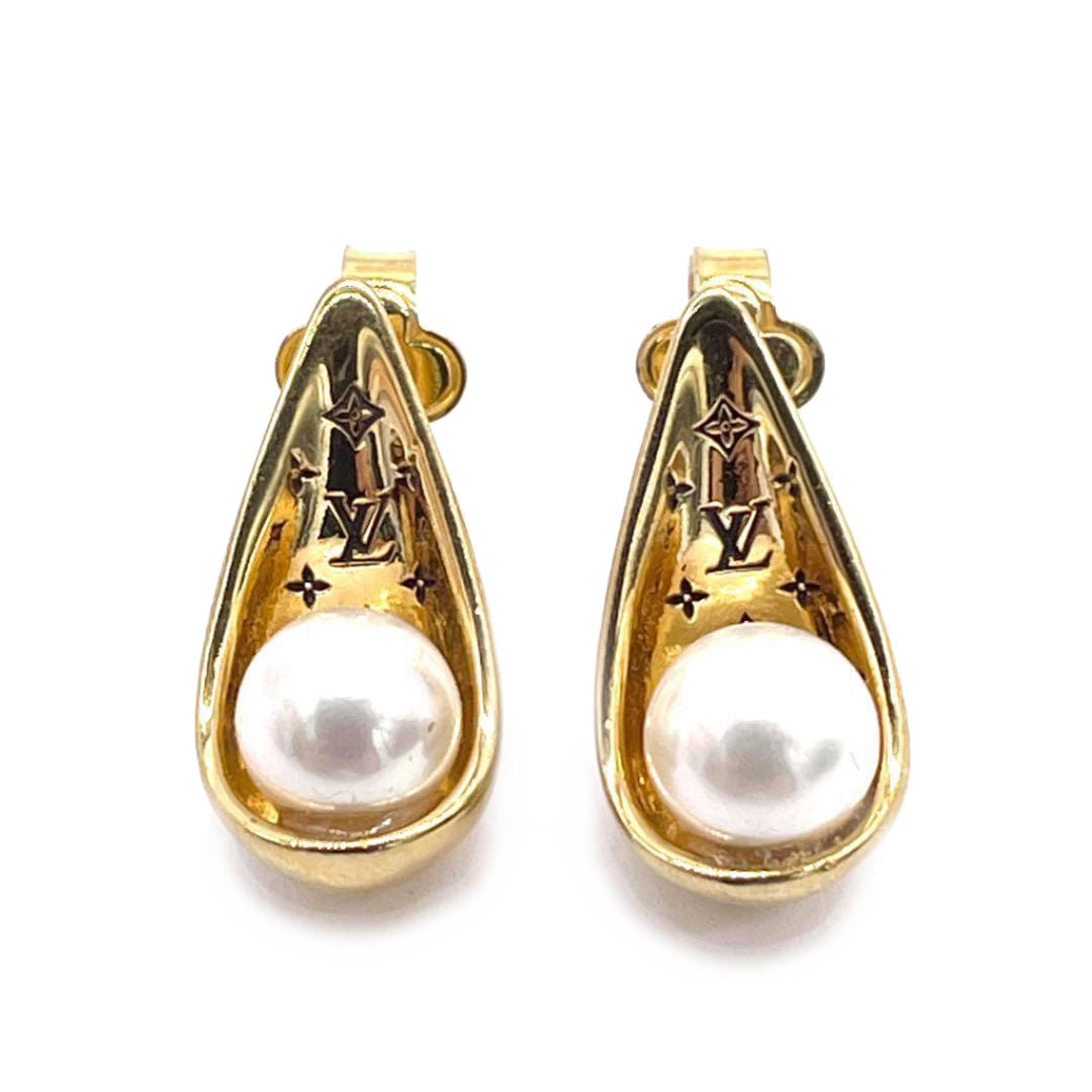 LOUIS VUITTON ルイヴィトン ピアス ブックル ドレイユ・プュッス