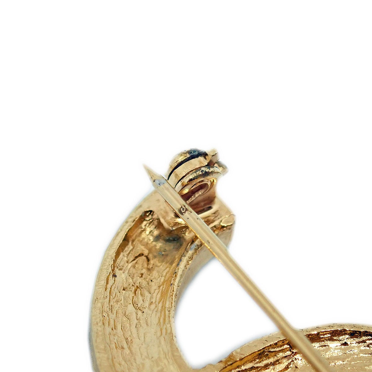 CHANEL シャネルココマークピースブローチ14K