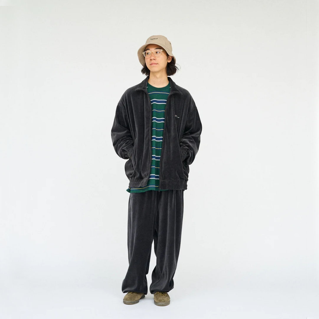 FreshService フレッシュサービス VELOUR JERSEY BLOUSON ベロア