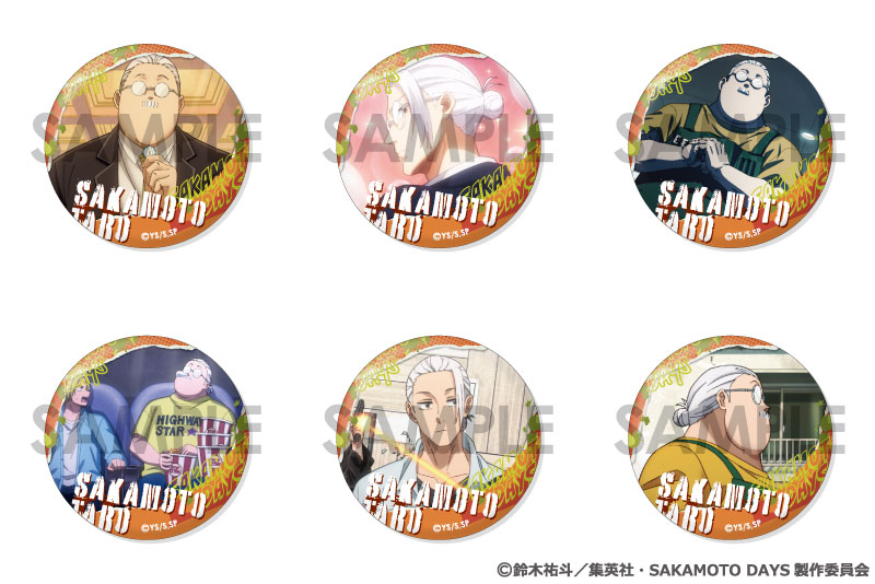 SAKAMOTO DAYS 坂本太郎 ゼブラック 缶バッジ SAKAMOTO DAYS 坂本太郎