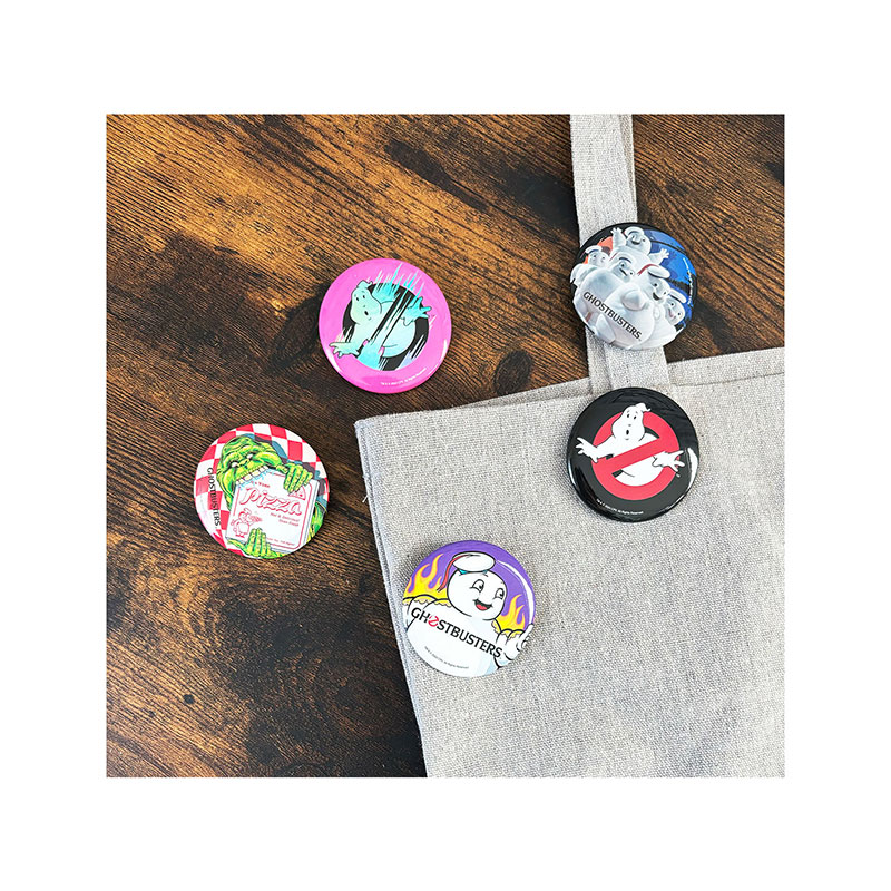 ゴーストバスターズ 缶バッジ ロゴ／フリーズPK | キャラクター