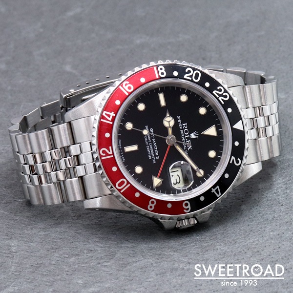 ロレックス GMTマスター2 Ref.16760 ファットレディ 1984年製 w