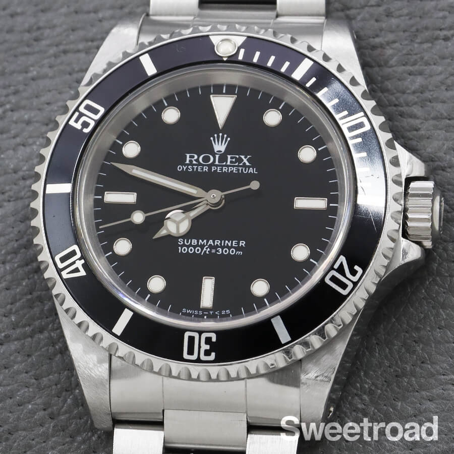 ロレックス サブマリーナ Ref.14060 X番 トリチウム 1991年製 w