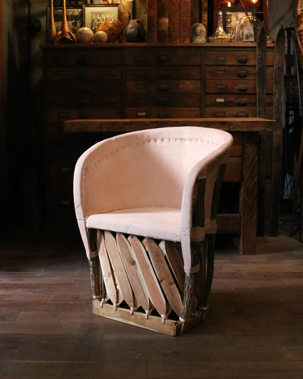 メキシコ 民芸 エキパルチェア 革 メキシコ 民芸 エキパルチェア 革