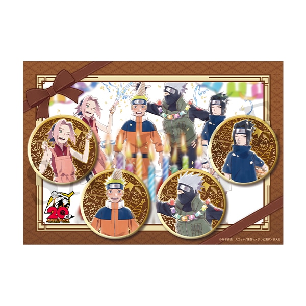 10個 イタチ 誕生日記念 メタルバッジセット NARUTO 疾風伝 10個