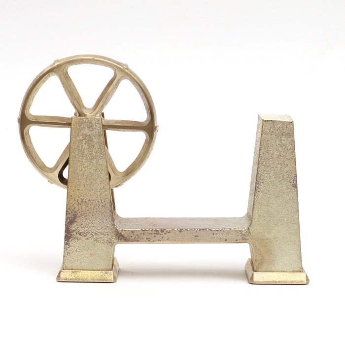 FUTAGAMI｜テープカッター　大 楽天市場】FUTAGAMI フタガミ 真鍮製 テープカッター 鋳肌 大 ゴールド