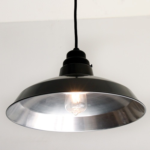 倉敷意匠計画 x 後藤照明 アルミシェード ペンダントライト S (灰色