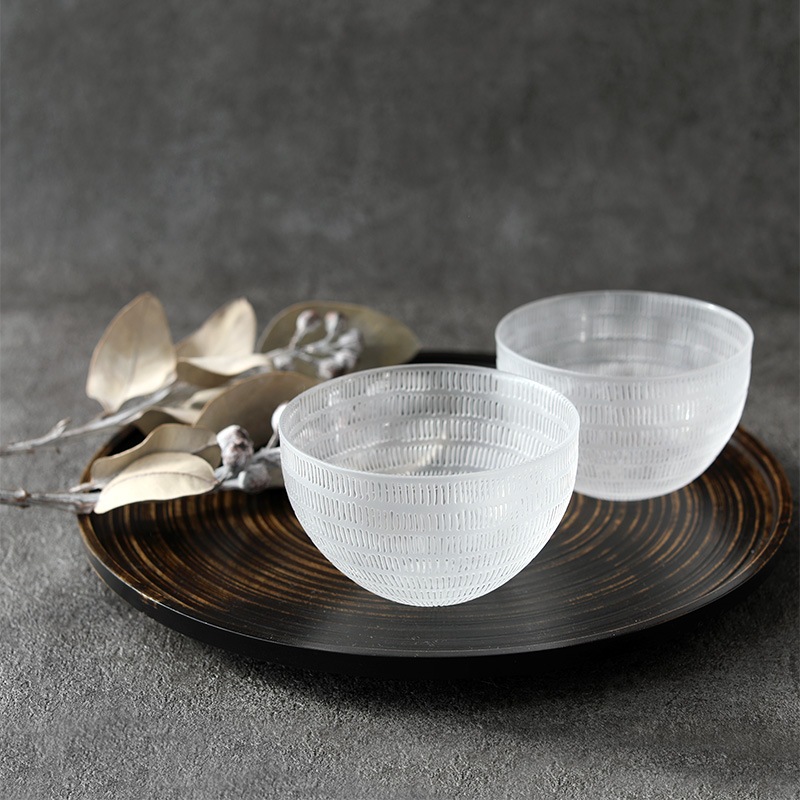 新田佳子さん ガラス大鉢 新田佳子 ガラス工芸 2つ 豆鉢