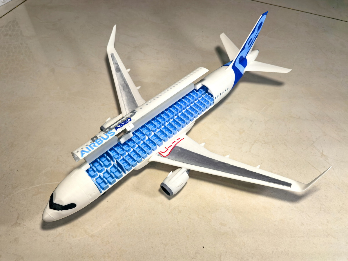 Airbus A320neo Model—Explorer Edition - Free 3D Print Model