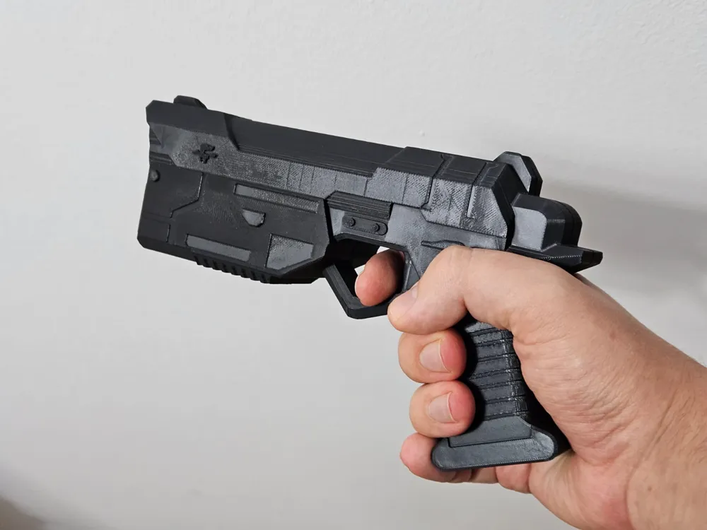 3Dプリント スターフォックスブラスターピストル - 無料3Dモデル