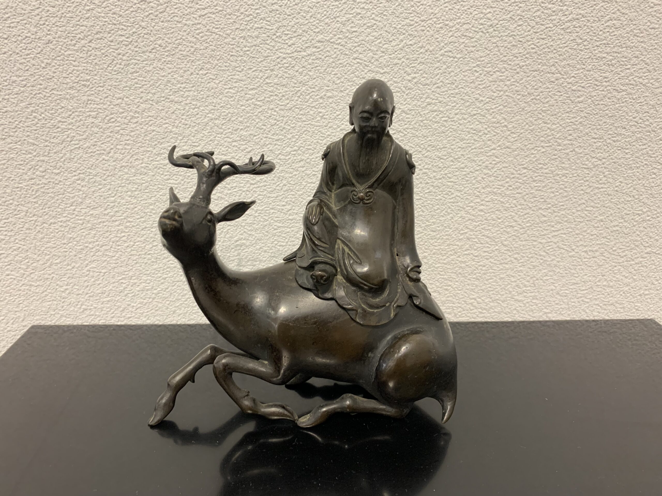 古銅鹿寿老香炉 | アーカイブ | 誠屋 岡山・倉敷の骨董品・古美術