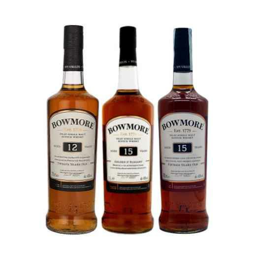 箱付】ボウモア飲み比べ3本セット | MALKS