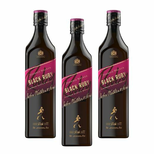 ジョニーウォーカーブラックルビー3本セット | MALKS