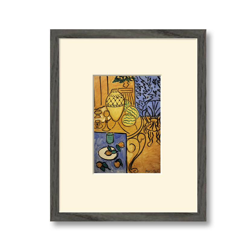 アンリ・マティス Henri Matisse 「Interior in Yellow and Blue,1946