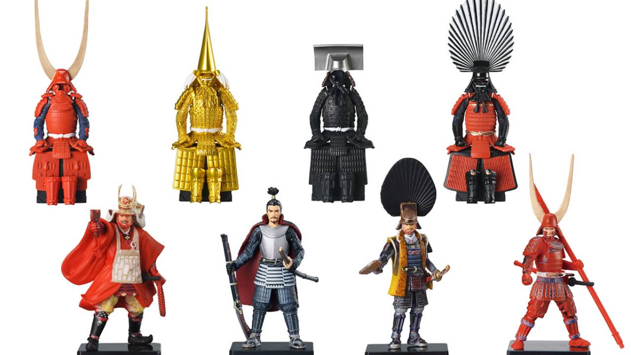 限定品】 天下人 甲冑コレクション コンプ3体セット ガシャポンR『武将