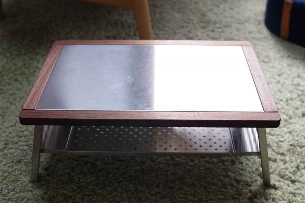 笑's 焚き火調理台450re 映え最強のローテーブル、笑's 焚き火調理台