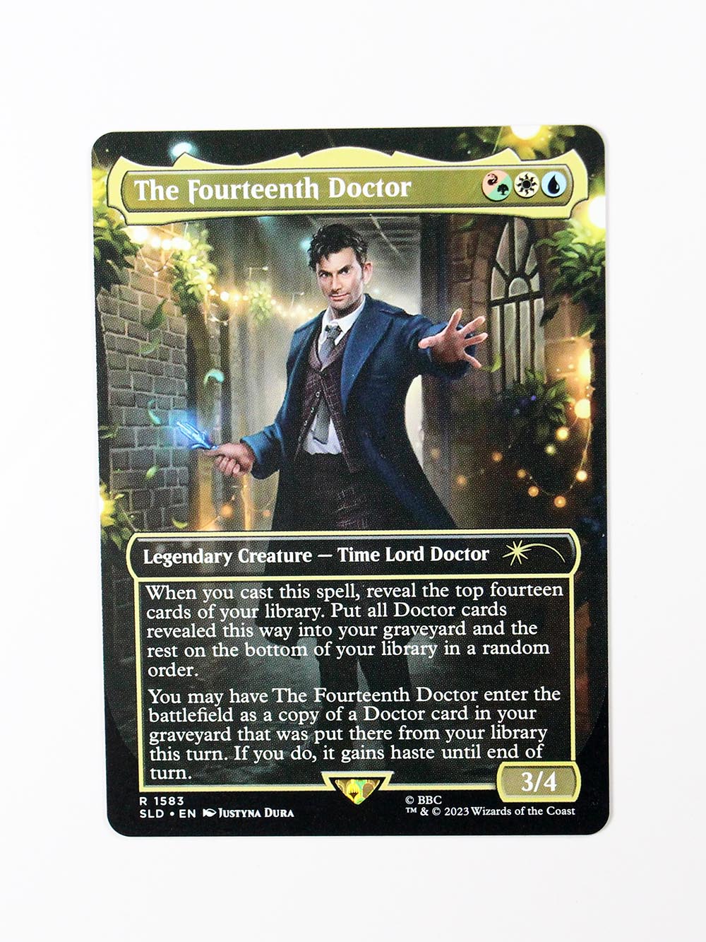 The Fourteenth Doctor SLD #1583 Holo from Secret Lair Drop (SLD