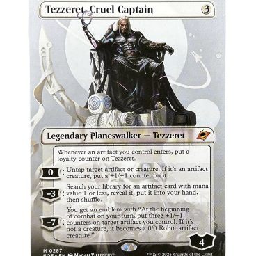 マジック：ザ・ギャザリング MTG Tezzeret, Cruel Captain EOE M 287