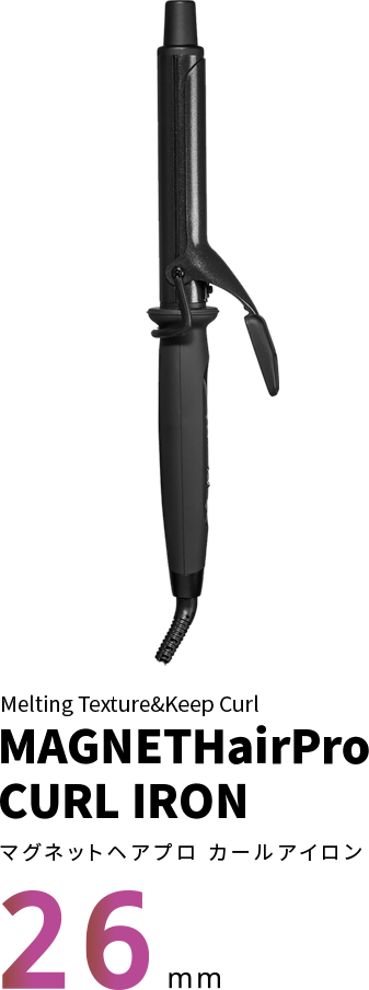 MAGNET Hair Pro カールヘアアイロン 26mm カールアイロン MAGNET Hair