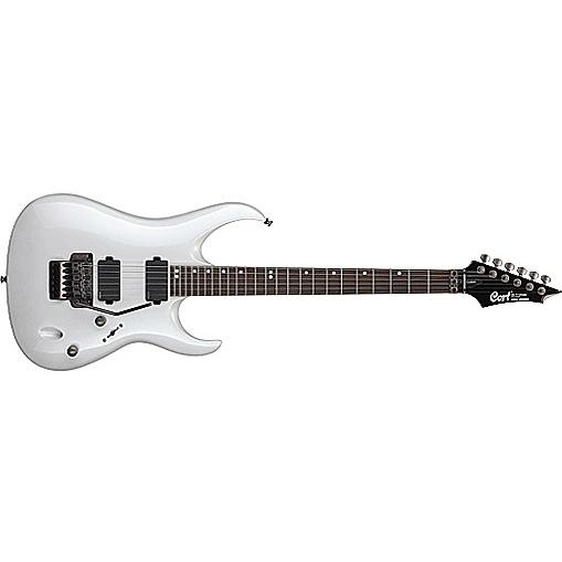 Cort Viva Custom White Pearl Electric Guitar – Mahogany Music