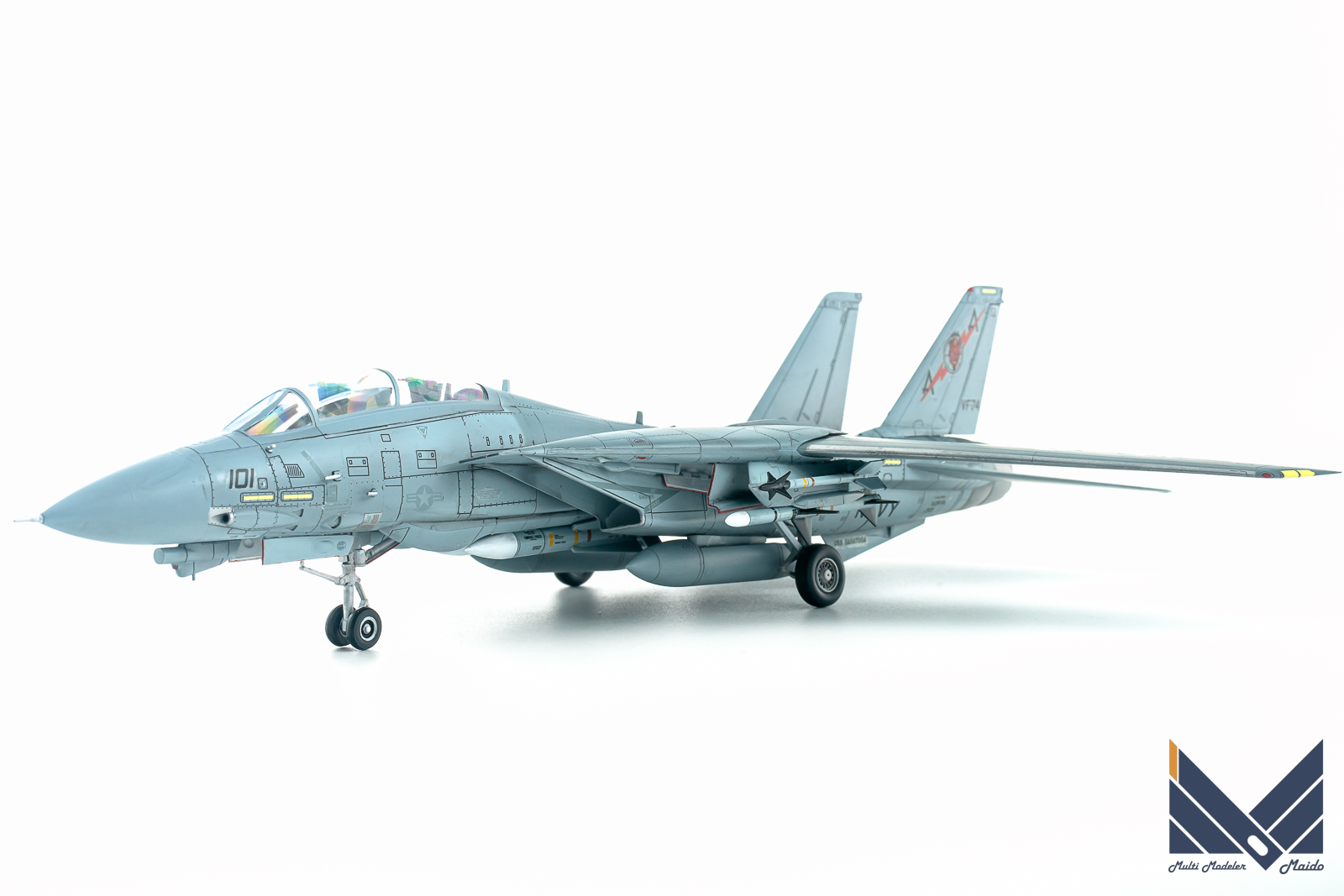 動作確認済】アシェット 1/32 F-14D トムキャット1〜100号 完成品 動作