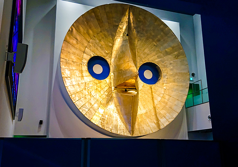 岡本太郎 EXPO70 万博記念 太陽の顔 お面 太陽の塔、今の「黄金