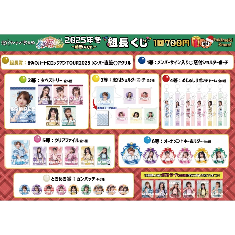 超ときめき宣伝部 組長くじ2025 窓付きショルダーポーチ 辻野かなみ