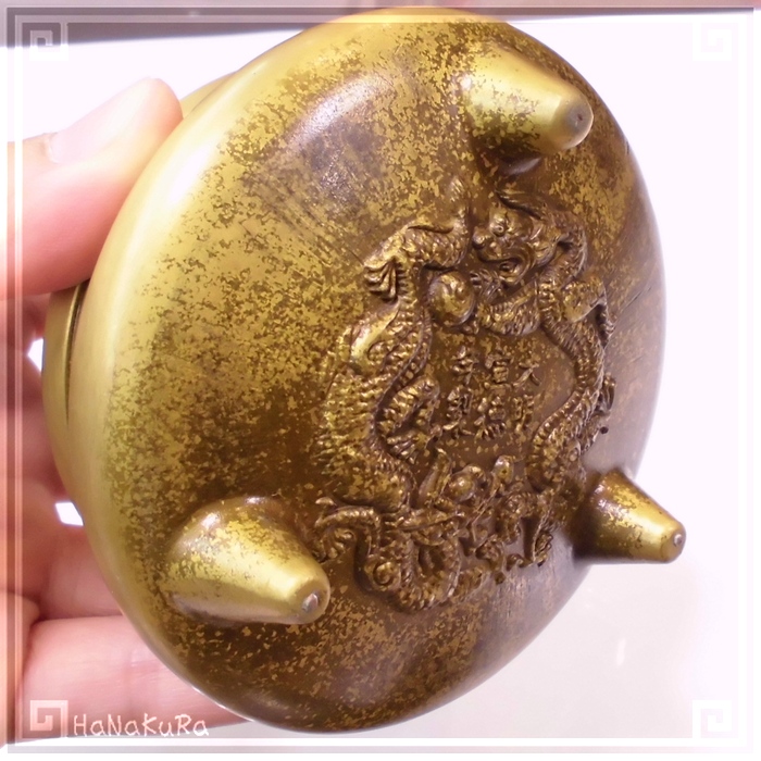 中華金物 630 香炉 五福臨門 銅製 蝙蝠 寿 | 中華金具、金物、鈴ベル