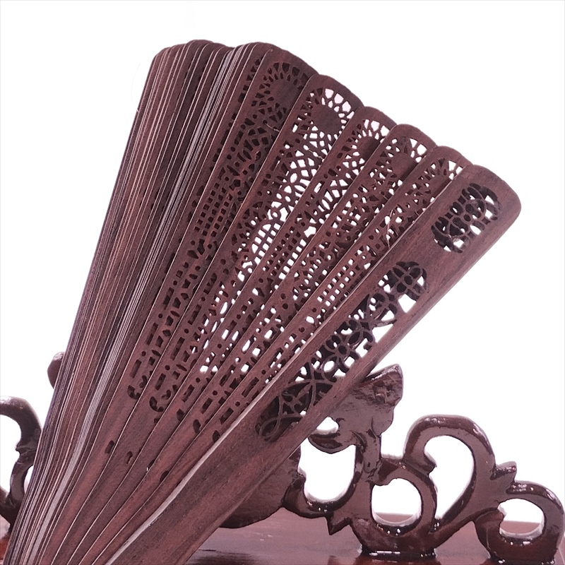 最終値下げ』中国の香炉 紫檀 透かし彫り 最終値下げ』中国の香炉 紫檀