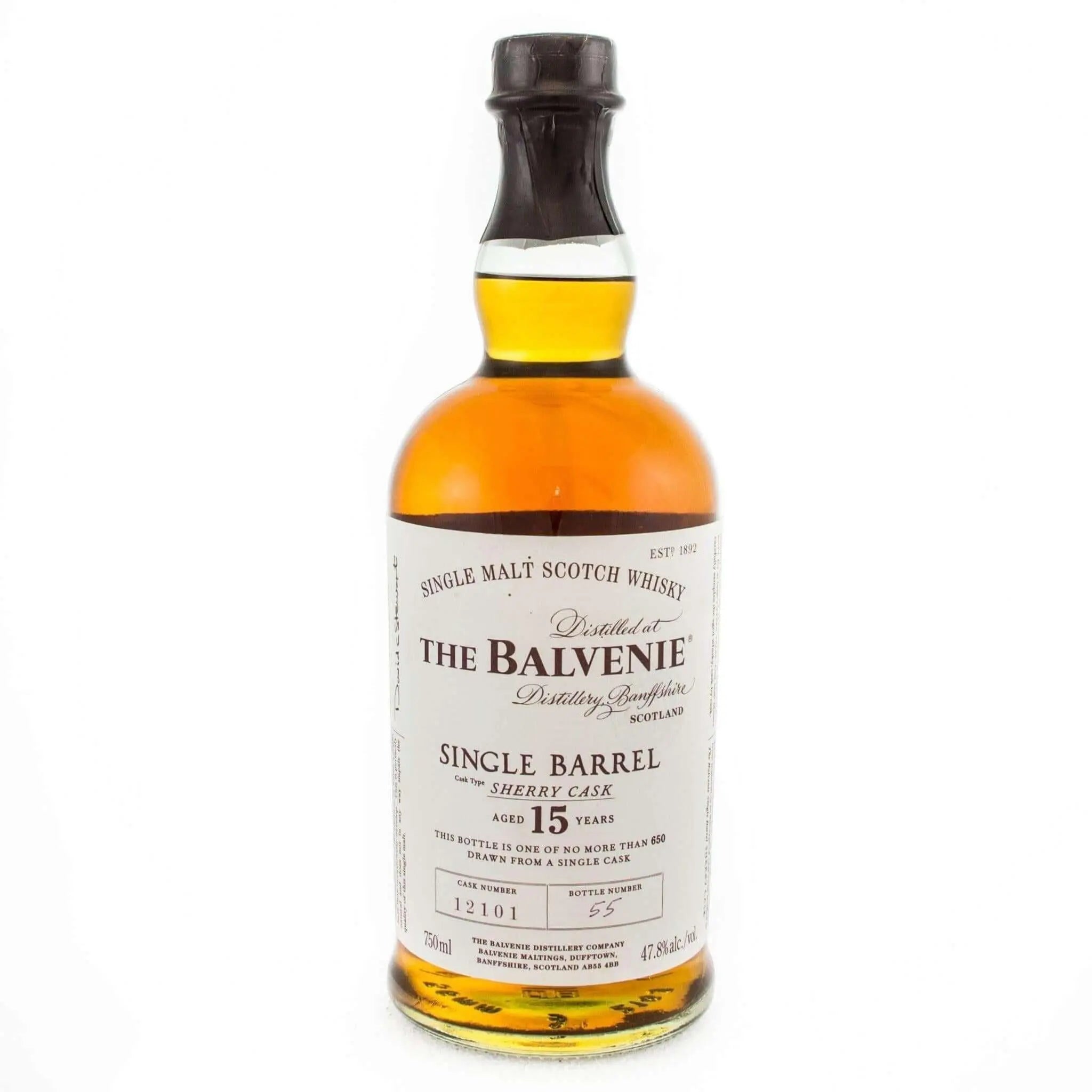 The Balvenie Single Barrel 15 - Rare Sherry Cask Whisky – Main