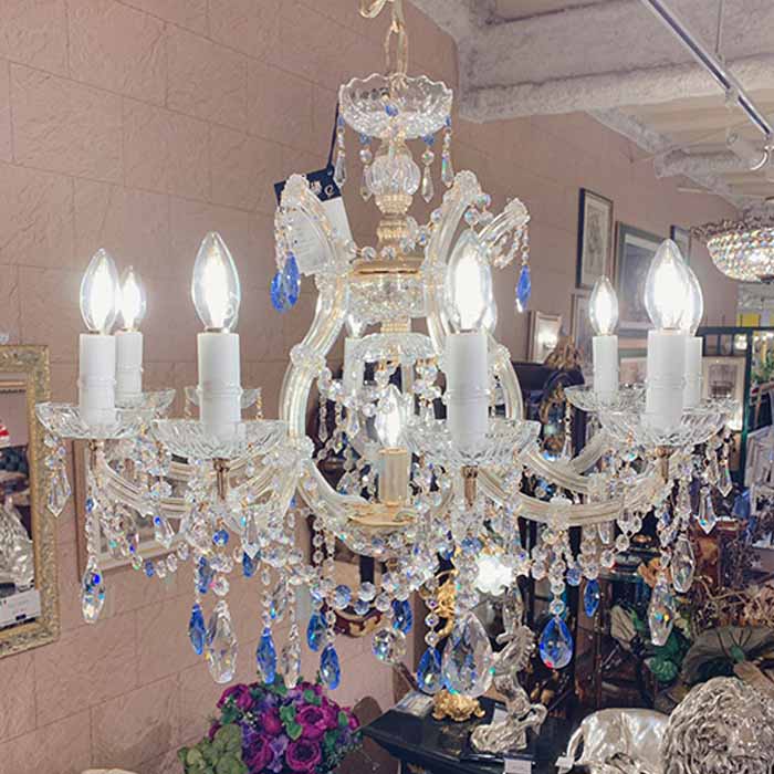 マリアテレサスタイル シャンデリア10灯 | クラシック家具＆輸入