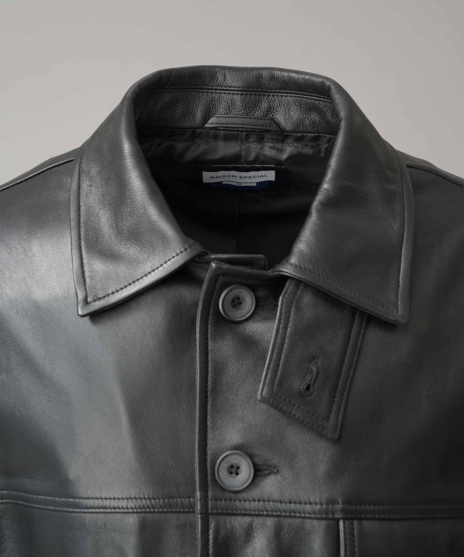 Sheep Leather Car Coat